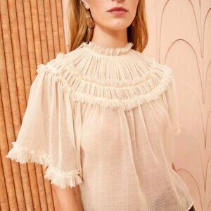 ULLA JOHNSON ZURI TOP Size 8 or 12 NWT